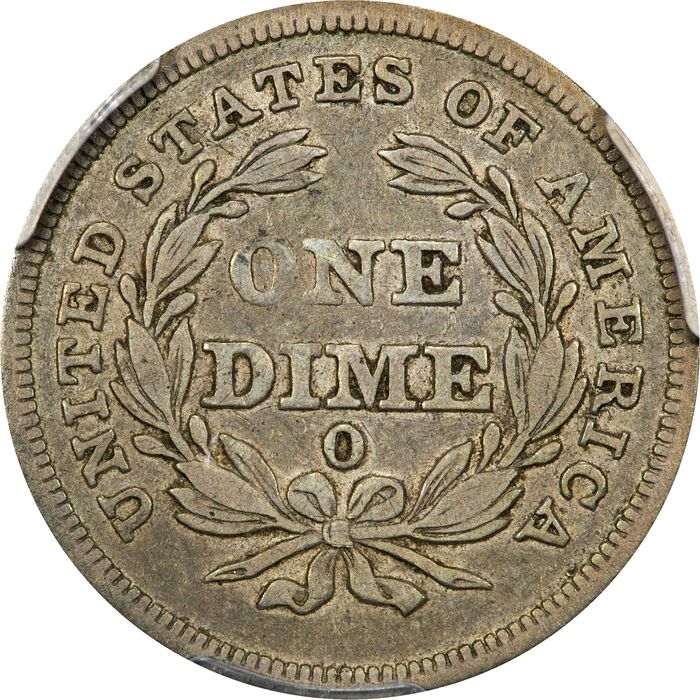 1838-O Seated Liberty Dime (10c) Photo 4