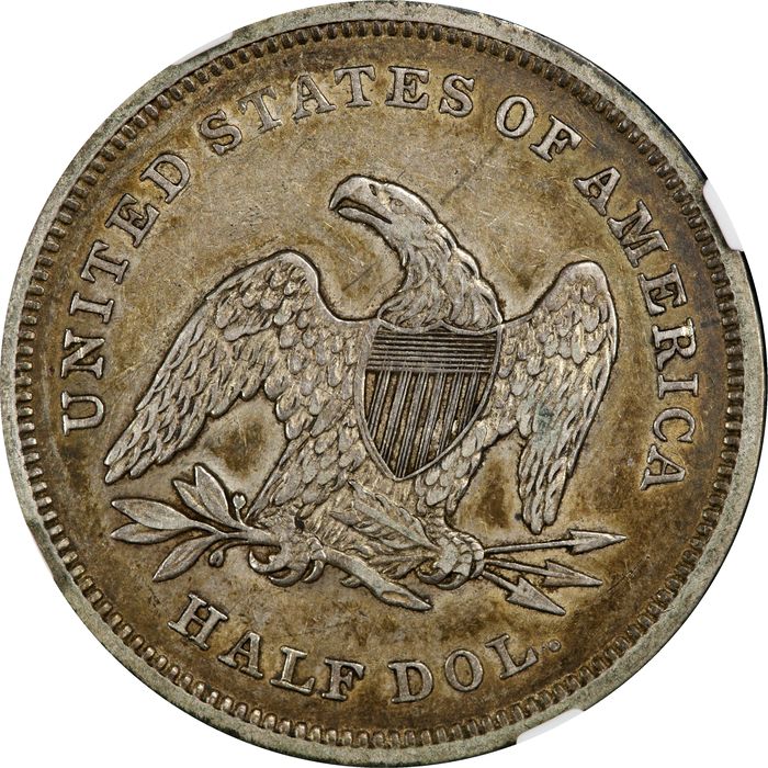 1840 Seated Liberty Half Dollar (50c) Small Letters Photo 4