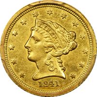 1841-C Liberty Gold Quarter Eagle ($2.50) Photo 3
