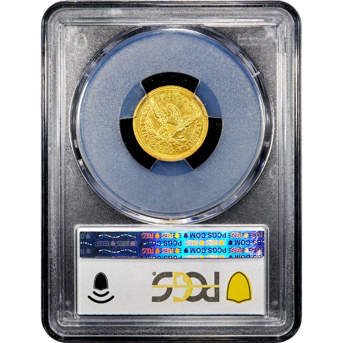 1841-C Liberty Gold Quarter Eagle ($2.50) Reverse Image