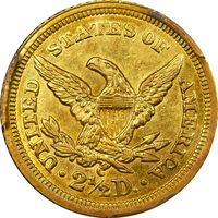 1841-C Liberty Gold Quarter Eagle ($2.50) Photo 4