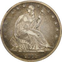 1841-O Seated Liberty Half Dollar (50c) Photo 3