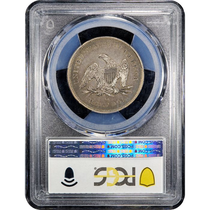 1841-O Seated Liberty Half Dollar (50c) Reverse Image