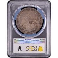 1842 Seated Liberty Dollar ($1) Reverse Slab Image
