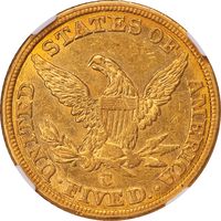 1844-C Liberty Gold Half Eagle ($5) Photo 4