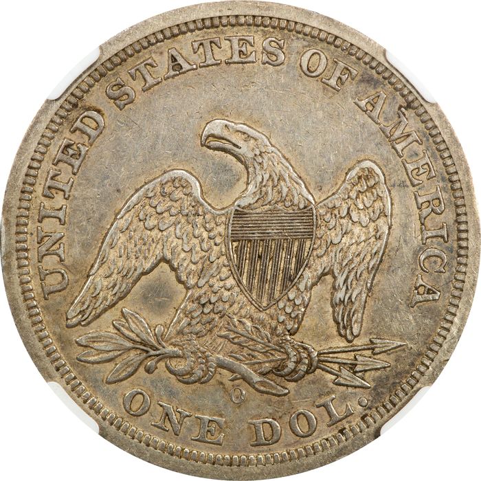 1846-O Seated Liberty Dollar ($1) Reverse Image