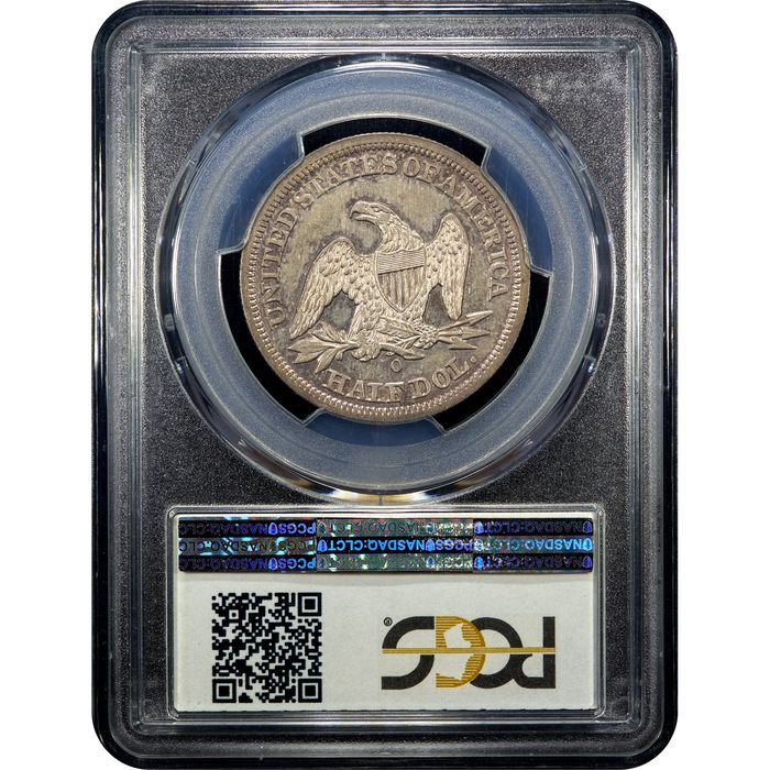 1846-O Seated Liberty Half Dollar (50c) Medium Date Reverse Image