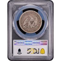 1846-O Seated Liberty Half Dollar (50c) Tall Date Reverse Image