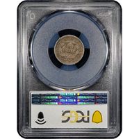 1846 Seated Liberty Dime (10c) Reverse Slab Image