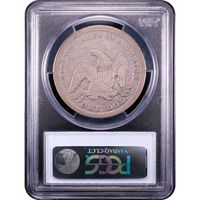 1846 Seated Liberty Dollar ($1) Reverse Slab Image