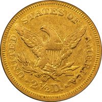 1847-O Liberty Gold Quarter Eagle ($2.50) Photo 4