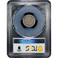 1848 Seated Liberty Dime (10c) Reverse Slab Image