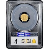 1849-D Gold Dollar ($1) Reverse Slab Image