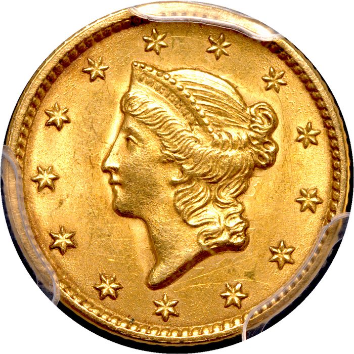 1849 Gold Dollar ($1) No L Photo 3