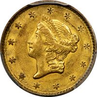 1851 Gold Dollar ($1) Photo 3