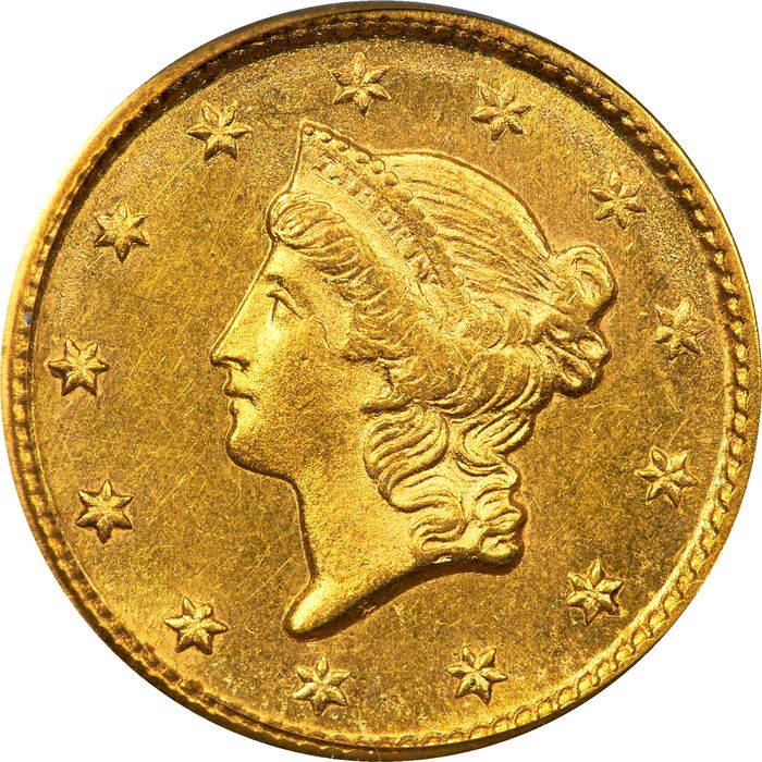 1851 Gold Dollar ($1) Photo 3