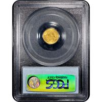 1851 Gold Dollar ($1) Reverse Image
