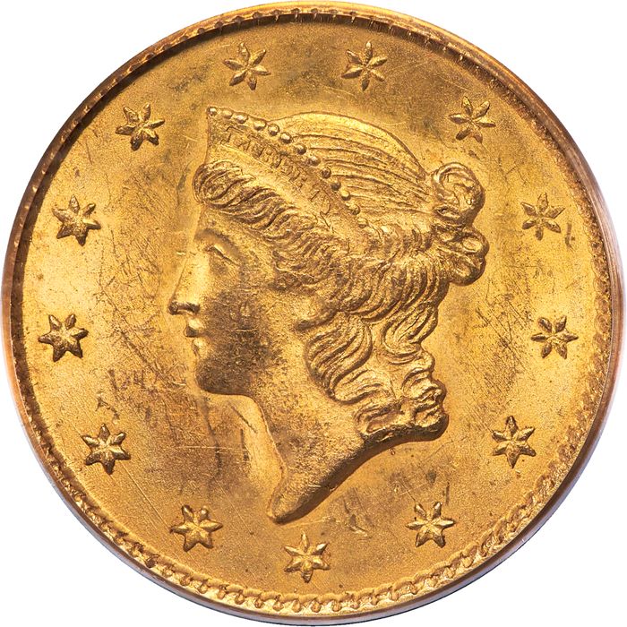 1851 Gold Dollar (G$1) Photo 3