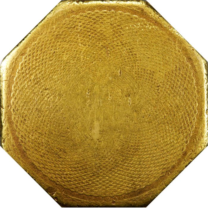 1852 Assay 887 Gold $50 Slug Photo 4