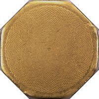 1852 Assay 887 Gold $50 Slug Reverse Image