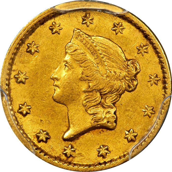 1852 Gold Dollar ($1) Photo 3