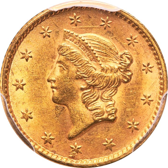 1852 Gold Dollar ($1) Photo 3
