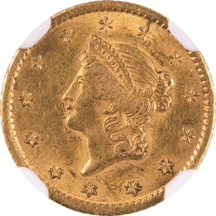 1852-O Gold Dollar ($1) Obverse Image