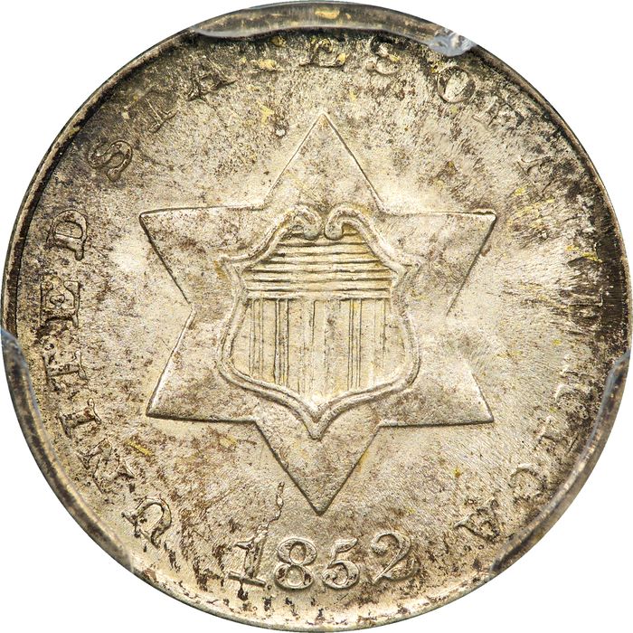 1852 Three Cent Silver (3CS) Photo 3