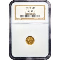 1853-D Gold Dollar ($1) Obverse Image