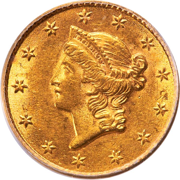 1853 Gold Dollar ($1) Obverse Image