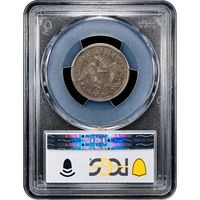 1853 Seated Liberty Quarter (25c) Arrows & Rays Reverse Slab Image