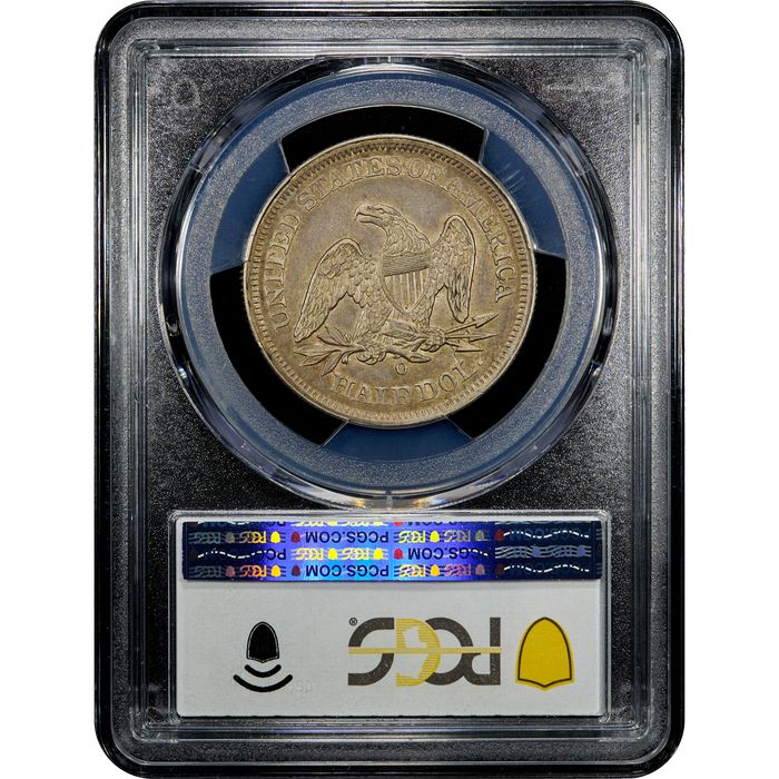 1854-O Seated Liberty Half Dollar (50c) Arrows Reverse Image