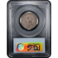 1854-O Seated Liberty Quarter (25c) Huge O Reverse Slab Image