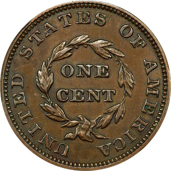 1854 Pattern Large Cent (1c) J-160 Photo 4