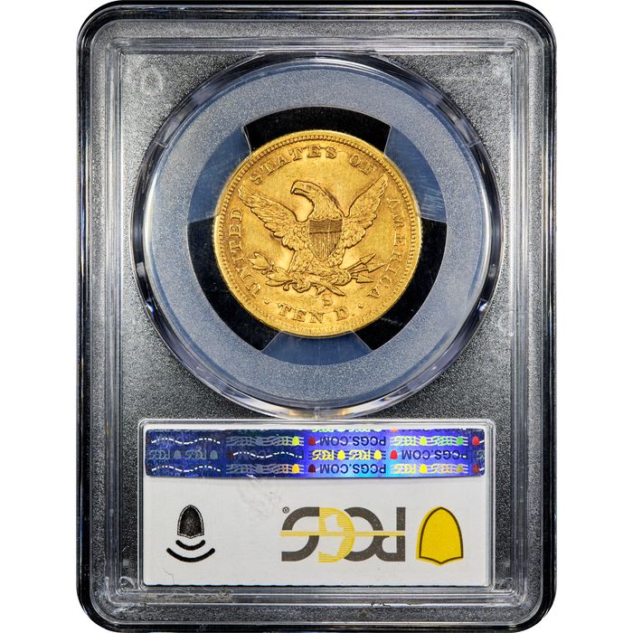 1854-S Liberty Gold Eagle ($10) Reverse Image