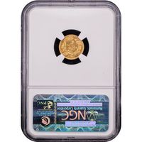1855-D Gold Dollar (G$1) Reverse Slab Image