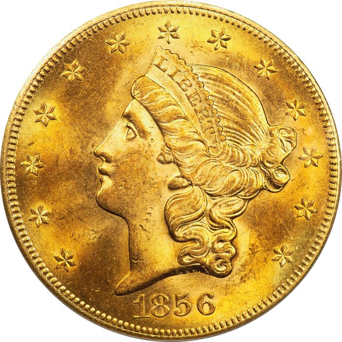 1856-S Liberty Gold Double Eagle ($20) S.S. Central America Photo 3