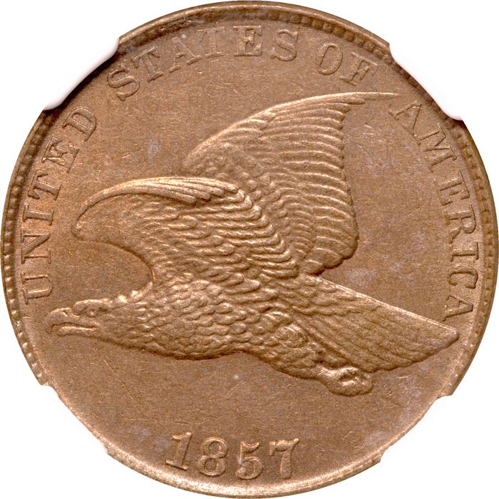 1857 Flying Eagle Cent (1c) Obverse Image