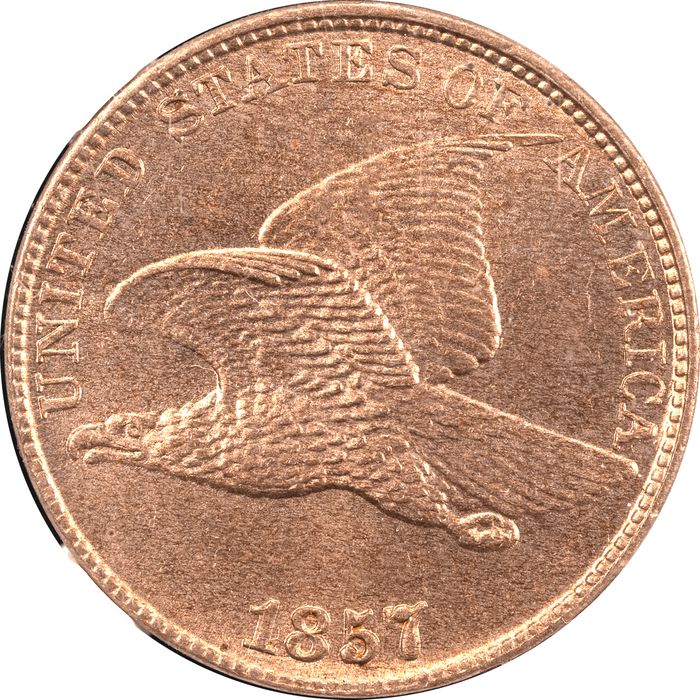 1857 Flying Eagle Cent (1c) Obverse Image