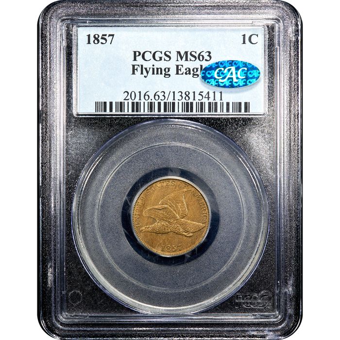 1857 Flying Eagle Cent (1c) Obverse Image