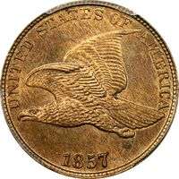 1857 Flying Eagle Cent (1c) Obverse Image