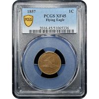 1857 Flying Eagle Cent (1c) Obverse Image