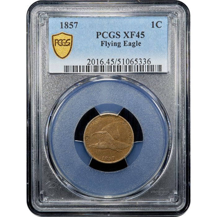 1857 Flying Eagle Cent (1c) Obverse Image