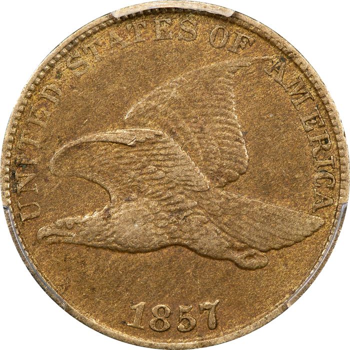 1857 Flying Eagle Cent (1c) Photo 3