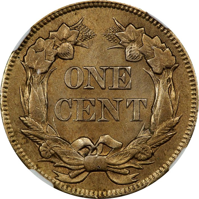 1858 Flying Eagle Cent (1c) Small Letters Photo 4