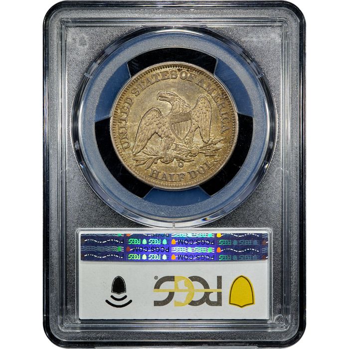 1858-O Seated Liberty Half Dollar (50c) Reverse Image