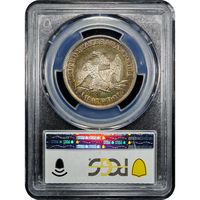1858-O Seated Liberty Half Dollar (50c) Reverse Image
