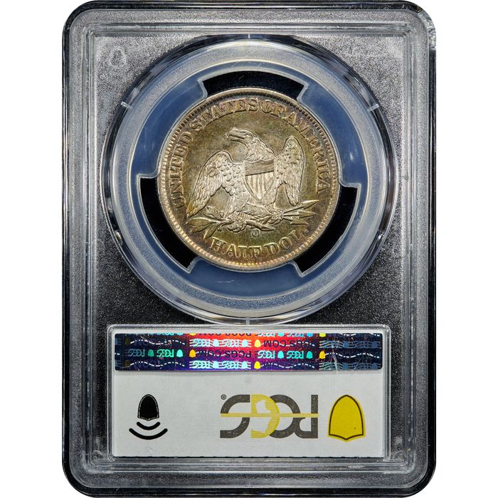 1858-O Seated Liberty Half Dollar (50c) Reverse Image