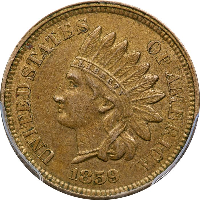 1859 Indian Cent (1c) Obverse Image