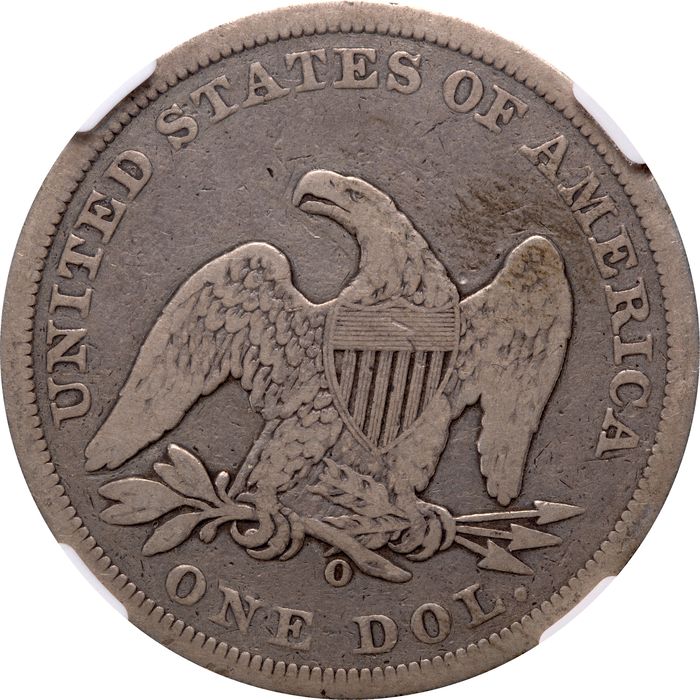 1859-O Seated Liberty Dollar ($1) Photo 4